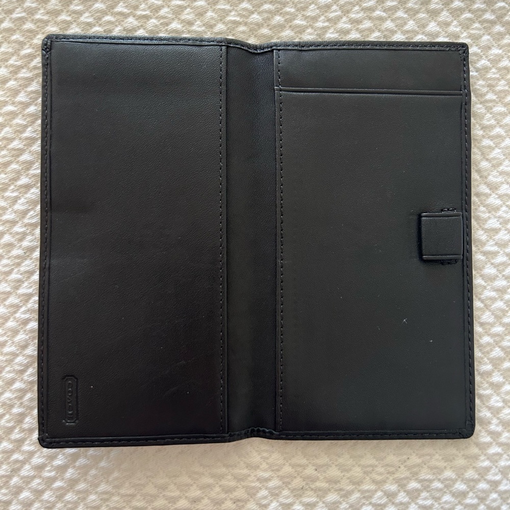 Coach signature C Check Book cover - Picture 6 of 7